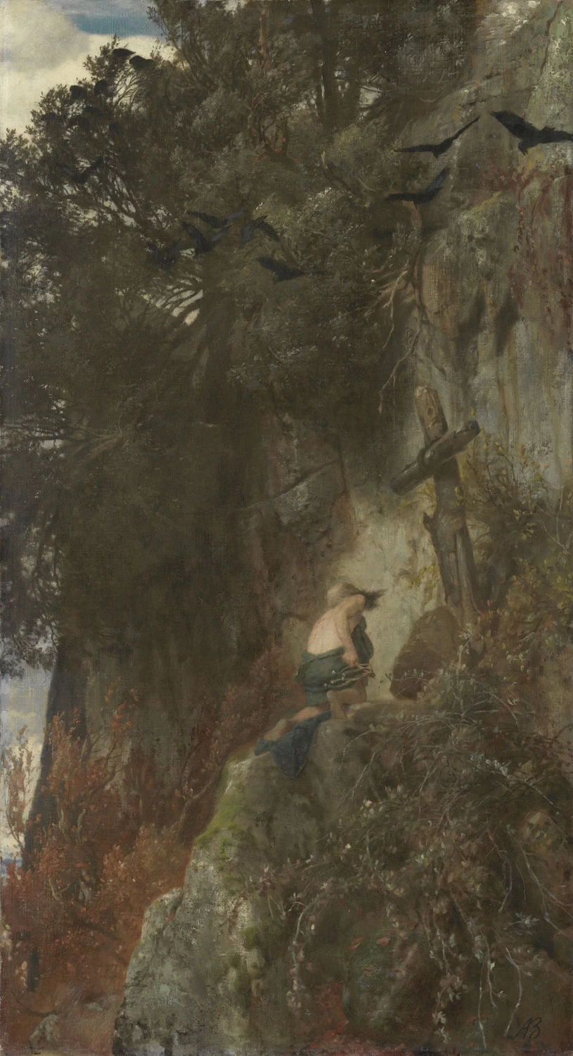 L'Eremita (1863) - Collezione Schack, Monaco di Baviera
